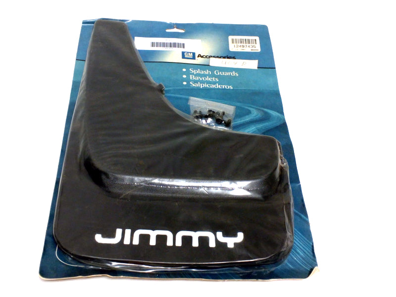 New OEM 1995-2001 Jimmy Front/Rear Splash Guards W/Logo, Part # 12497435