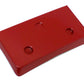 New OEM 2005 Corvette Front License Plate Frame Bracket Red, Part # 12499180