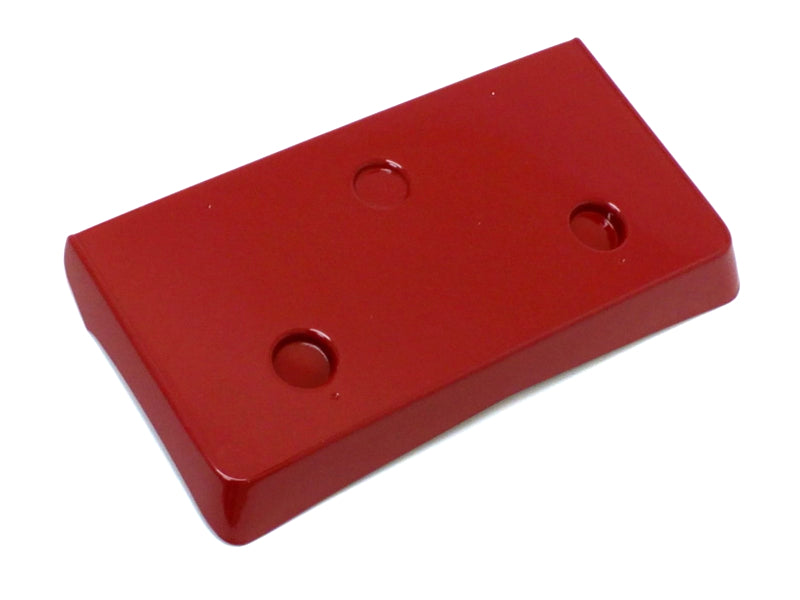 New OEM 2005 Corvette Front License Plate Frame Bracket Red, Part # 12499180