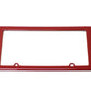 New OEM 2005-2013 Corvette Rear License Plate Frame Bracket Red, Part # 12499516