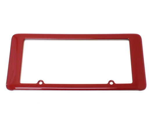 New OEM 2005-2013 Corvette Rear License Plate Frame Bracket Red, Part # 12499516