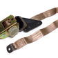 New OEM 1992 Camaro, Firebird Beige Passenger Rear Seat Belt, Part # 12510136