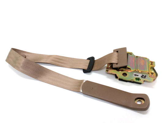 New OEM 1993-1995 Camaro - Firebird Passenger Beige Seat Belt, Part # 12513034