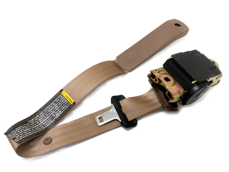 New OEM 1993-1995 Camaro - Firebird Passenger Beige Seat Belt, Part # 12513034