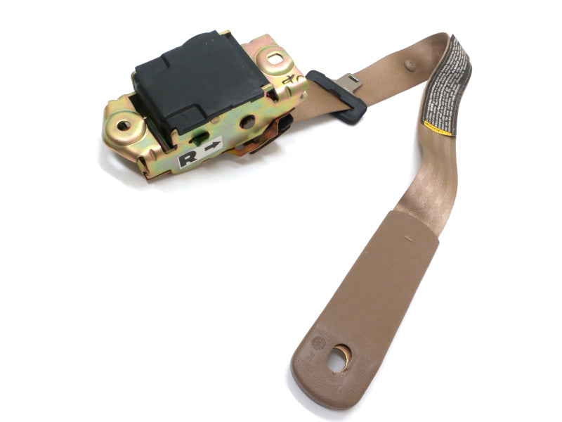 New OEM 1993-1995 Camaro - Firebird Passenger Beige Seat Belt, Part # 12513034