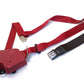 New OEM 1990-1992 Corvette Convertible Front Passenger Right Flame Red Seat Belt, Part # 12518234