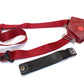 New OEM 1990-1992 Corvette Convertible Front Passenger Right Flame Red Seat Belt, Part # 12518234