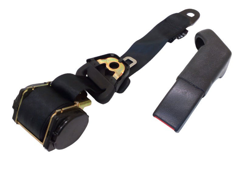 New OEM 1991-1994 Chevrolet, GMC S/T Truck Right Rear Seat Belt Black, Part # 12540990