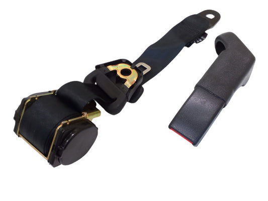New OEM 1991-1994 Chevrolet, GMC S/T Truck Right Rear Seat Belt Black, Part # 12540990