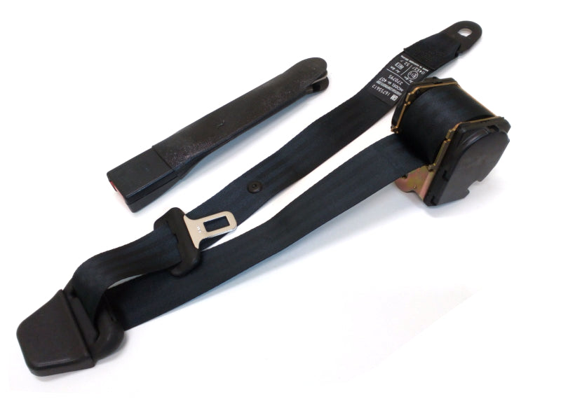 New OEM 1991-1994 Chevrolet, GMC Typhoon S10 S15 Left Driver Front Black Seat Belt, 12540992
