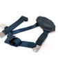 New OEM 1993 - 1994 GMC Typhoon, Jimmy, S10, Bravada Front Driver Seat Belt Blue, Part # 12542828