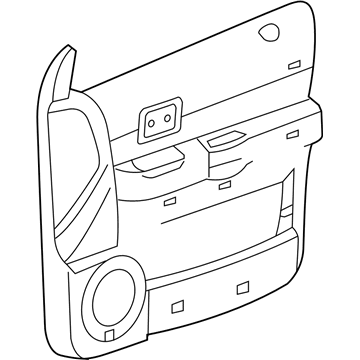 Panel Front Door Trim