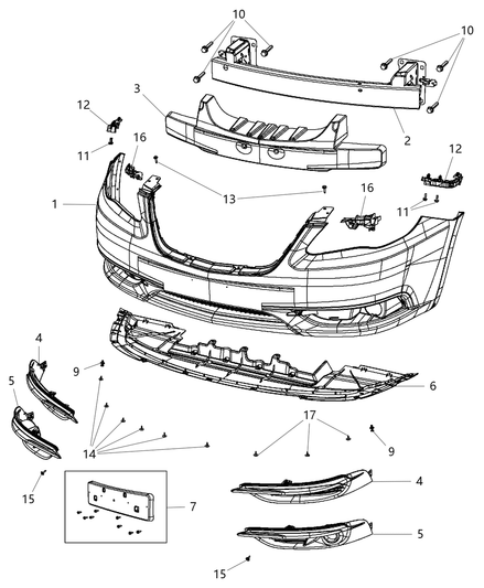 Bezel Fog Lamp