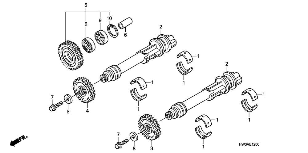 Shaft, Balancer Idle