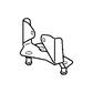 Bracket Brake Control Unit