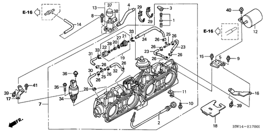 Tube B, Throttle