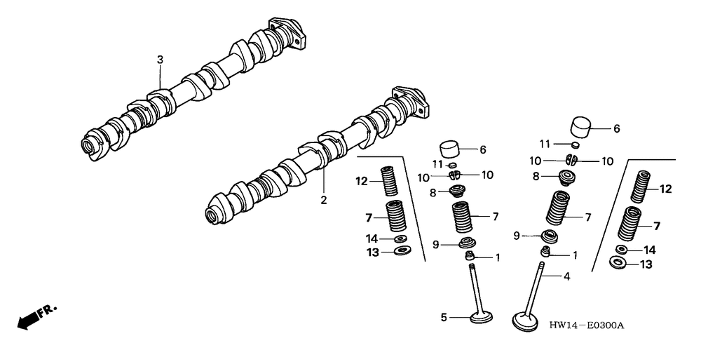 Camshaft In.
