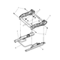 Adjuster Manual Seat Includes Towel Bar Pivot Bushing