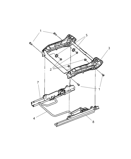 Frame Front Seat Cushion