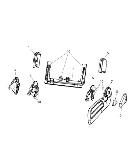 Shield Seat Outboard Inner Shield
