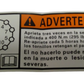 New OEM Genuine CNHi, Decal Warning - Part # 84240286
