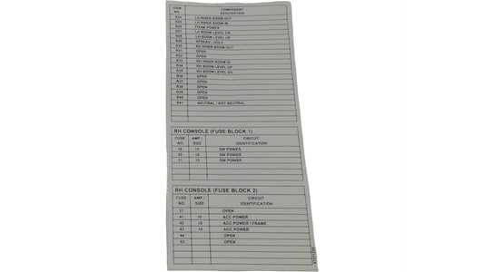 New OEM Genuine CNHi, Decal - Part # 87271259