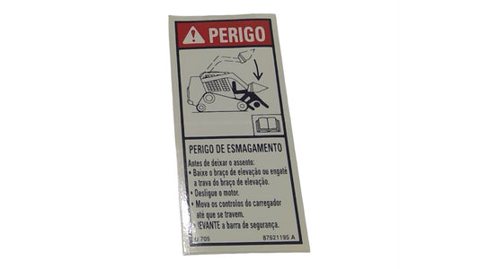 New OEM Genuine CNHi, Decal - Part # 87621195