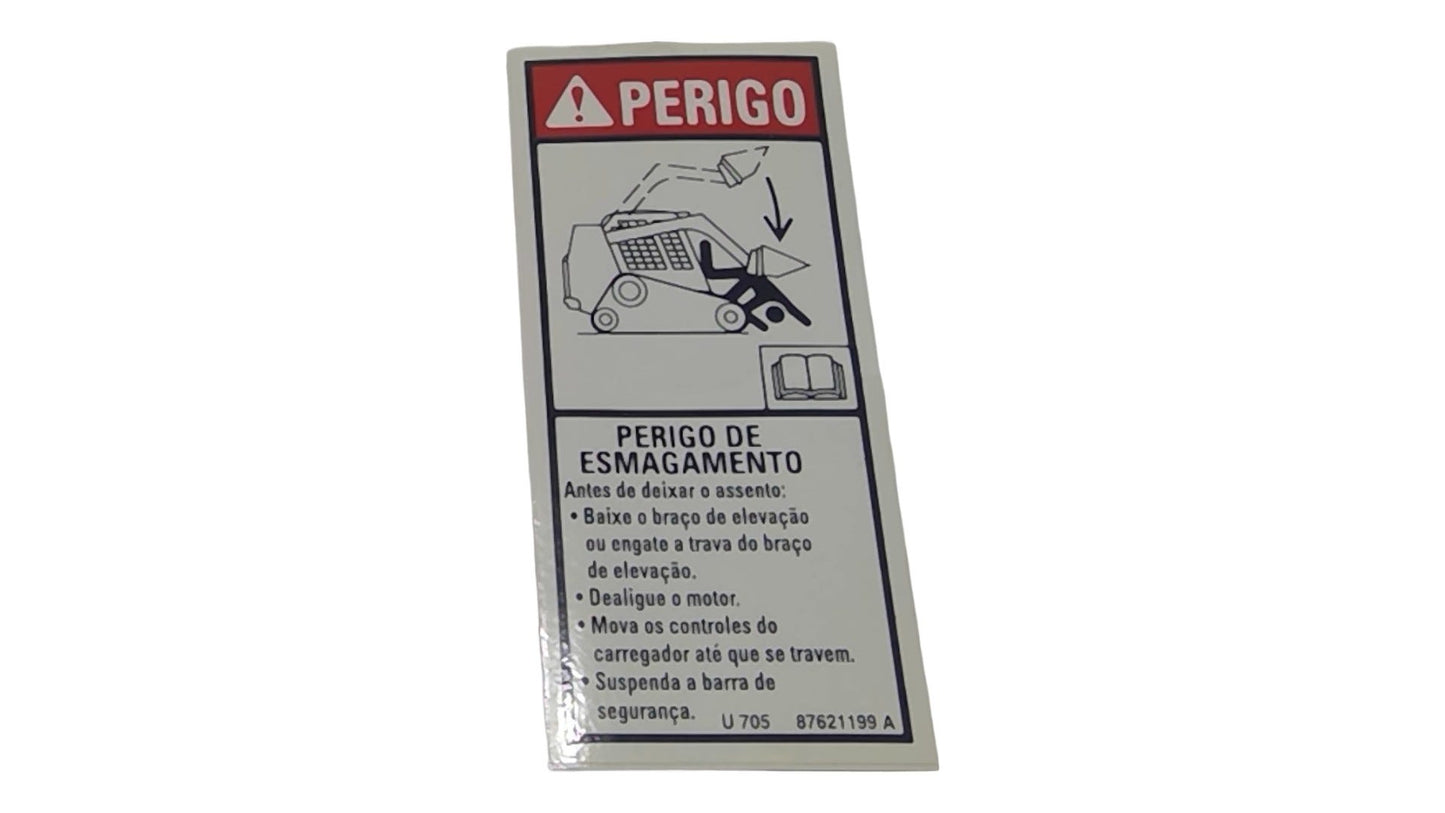 New OEM Genuine CNHi, Decal - Part # 87621199