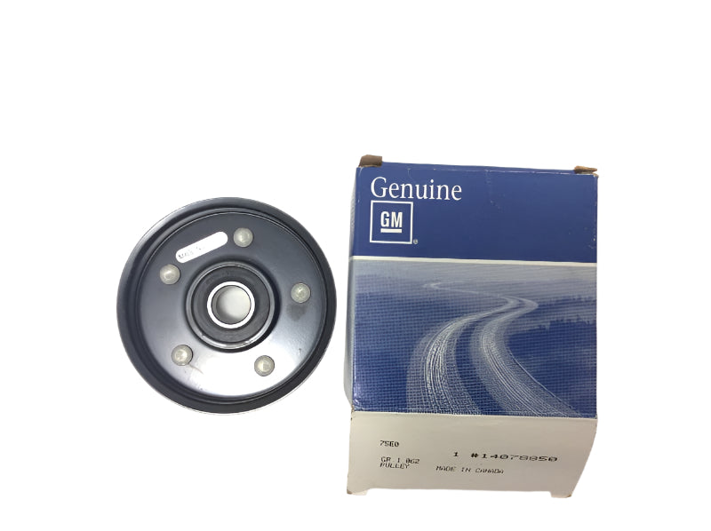 New OEM 1985-1988 Olds Firenza, Cimarron, Cadillac Belt Idler Pulley, Part # 14078850