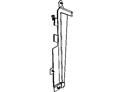 New Fits Chrysler Seal-Radiator Side Air - Part # 68033047AA