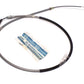 New OEM 1988-1989 Chevy-GMC K1500-Ext Cab K2500 Left Rear e-Brake Cable, Part # 15538325