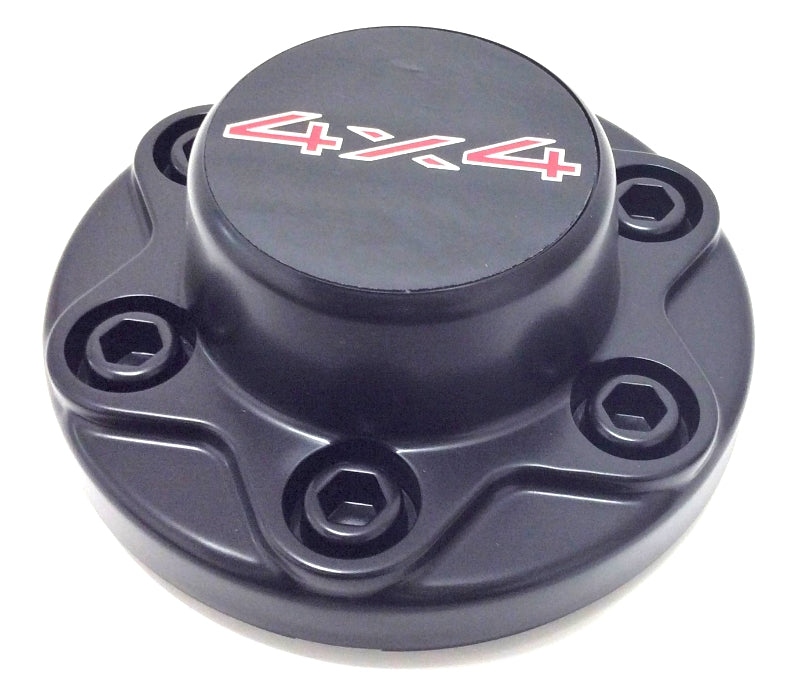 New OEM 1988-1994 Chevy GMC 1500 2500 Pickup Truck Center Hub Cap 4x4 Black, Part # 15550427