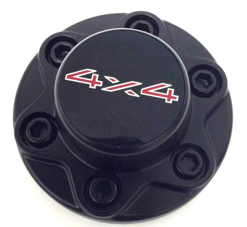 New OEM 1988-1994 Chevy GMC 1500 2500 Pickup Truck Center Hub Cap 4x4 Black, Part # 15550427