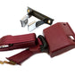 New OEM 1983-1991 Chevrolet GMC S/T Truck Passenger Rear Seat Belt Burgundy, Part # 15619086