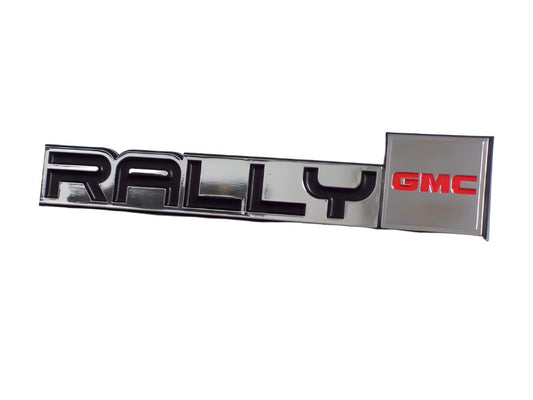 New OEM 1992-1996 GMC RALLY G1500,G2500 Name Plate Front Fender, Part # 15656779