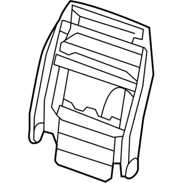 Frame Front Seat Back Assembly