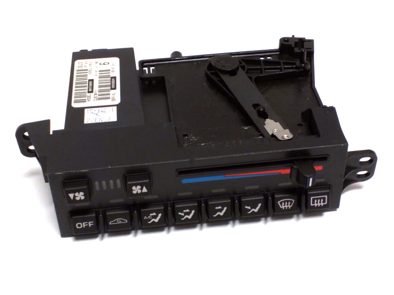 New OEM 1994-1996 Corvette Manual Heater A/C Control Panel HVAC, Part # 16170891