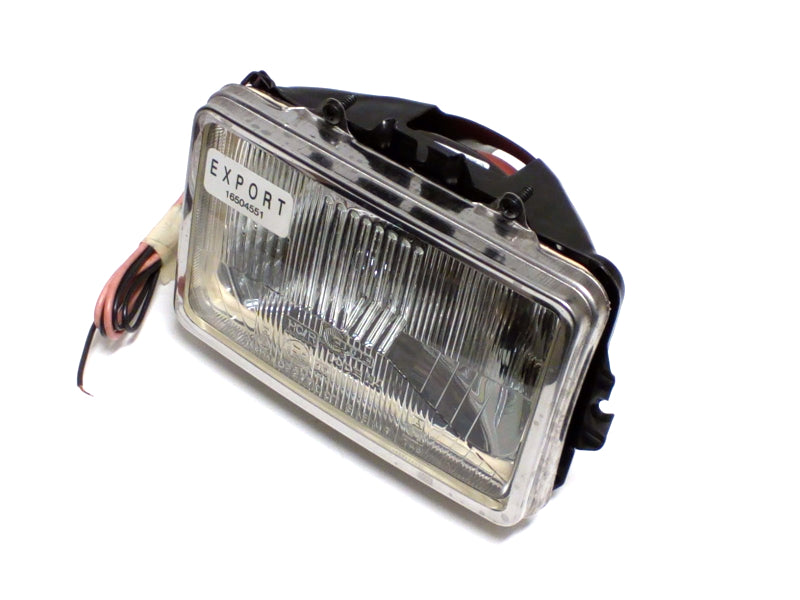 New OEM 1985-1986 C/K Truck Headlight Assembly Left Driver Foglamp Export, Part # 16504551