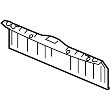 Plate, Rear Compartment Trim