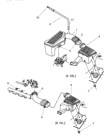 Adapter Resonator To Throttle Body Also Serviced In Item 1