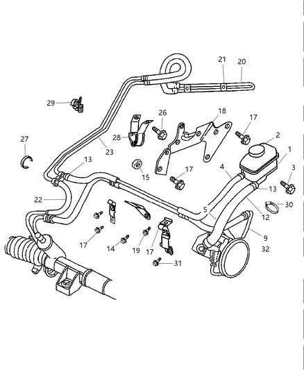 Cooler Power Steering