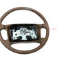 New OEM 1992-1994 Oldsmobile 88, 98 - Cutlass Beige Vinyl Steering Wheel, Part # 17998564