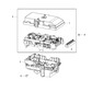 Power Distribution Center Intelligent Power Complete Assembly Comes With Cover, Fuses And Relays