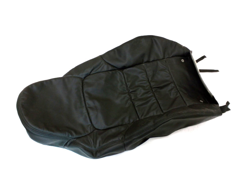 New OEM 2006-2009 Corvette Front Passenger Right Seat Cover Back Black W/out Heat, Part # 19124931