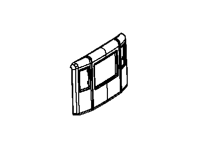 New 2011-2012 Fits Chrysler 1500 Cap-Console - Part # 1NN19XDVAA