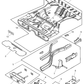 New OEM Genuine Plymouth, Rear Right Floor Extension - Part # 4888610AB