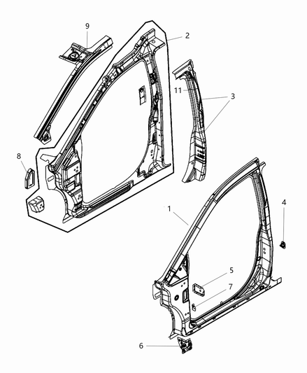 Reinforcement B-Pillar