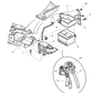 Retainer Battery Hold Down