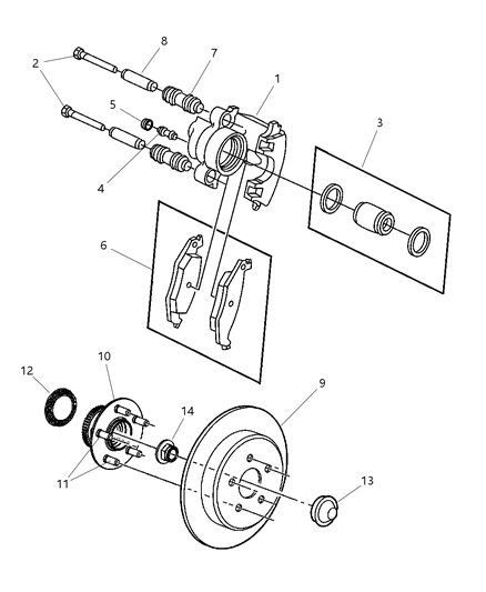 Hub And Bearing Brake