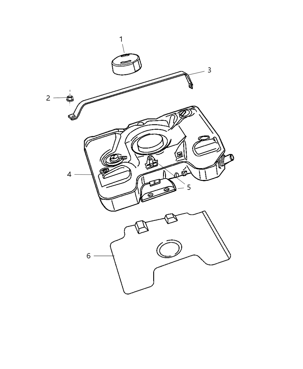 Strap Fuel Tank